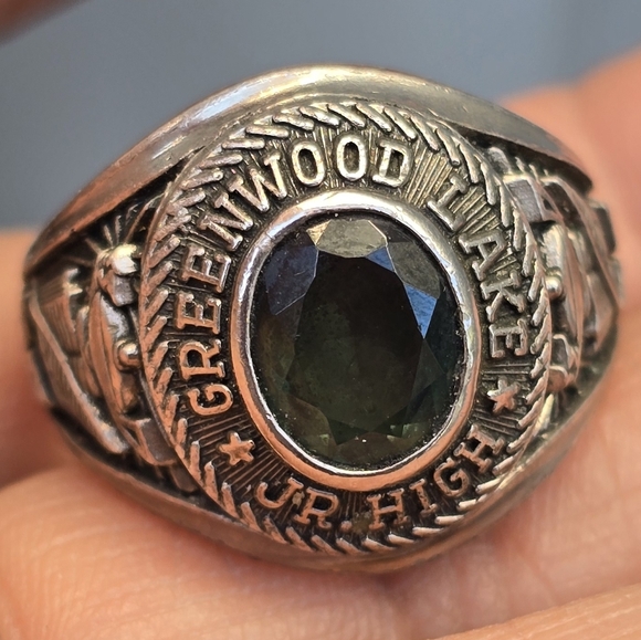 Vintage hefty solid 925 sterling silver 1976 